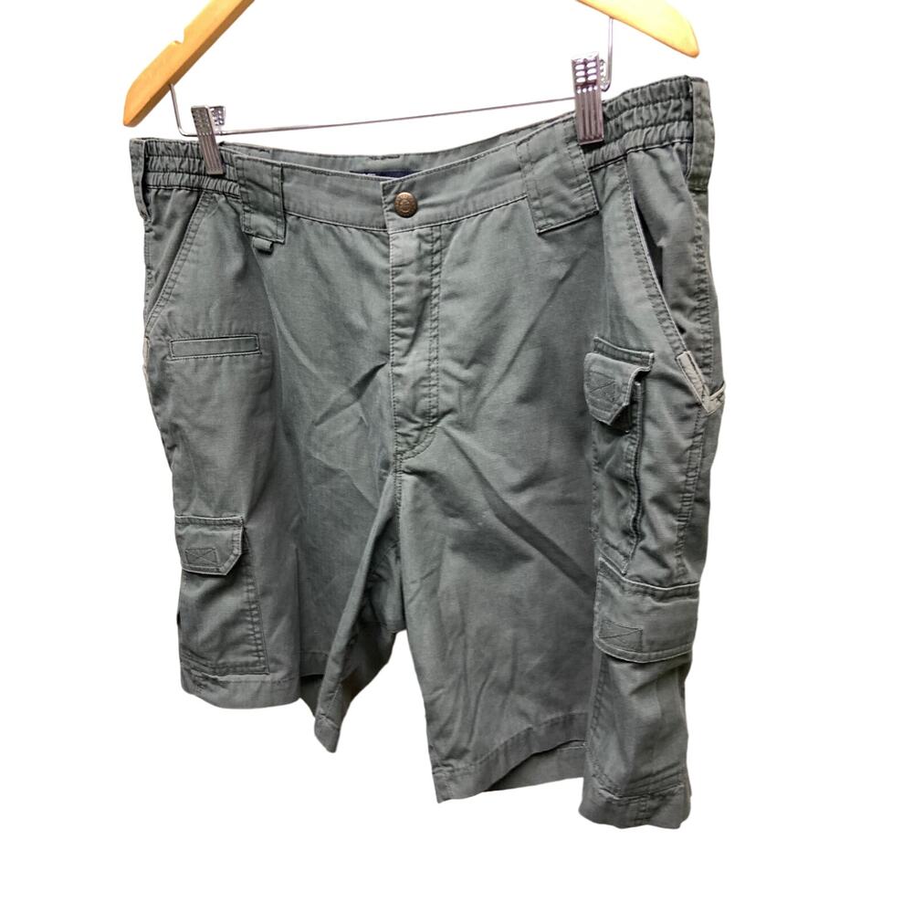 5.11 Tactical Series Cargo Shorts Adjustable Waist Rip Stop Size 36
